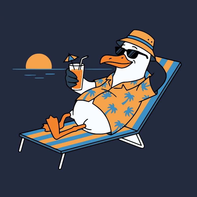Sonnenstrand-Pinguin Hawaii