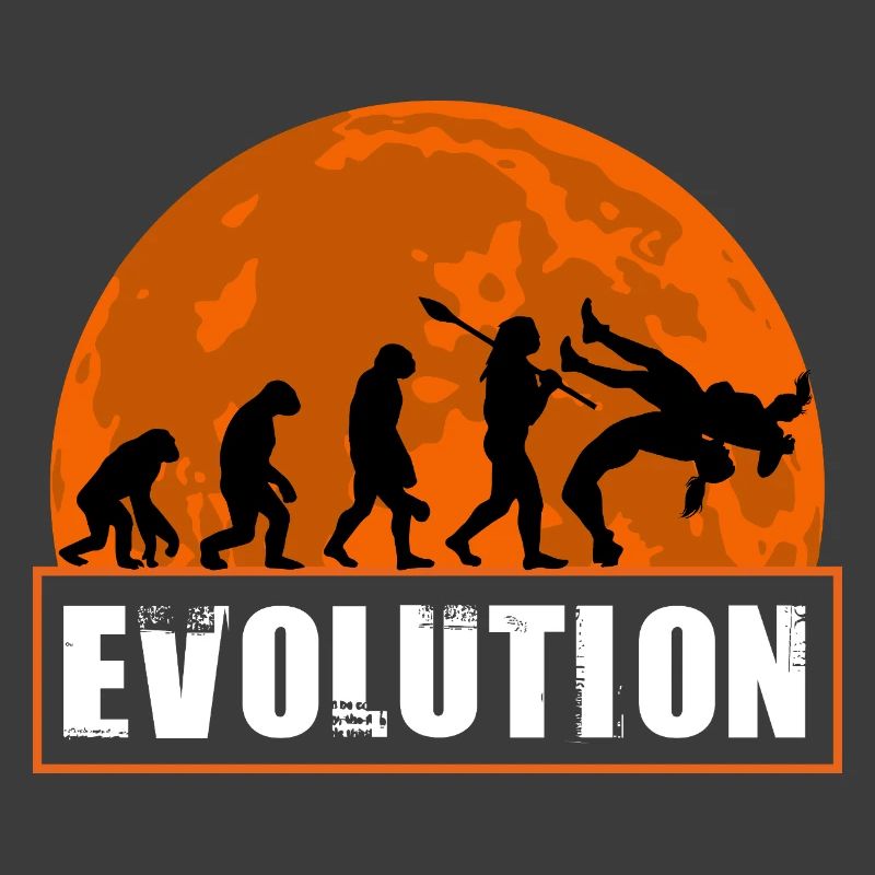 Évolution du catch Drôle de combattant MMA Grappling