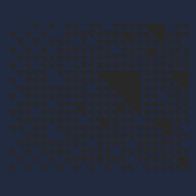 geometric triangles pattern design