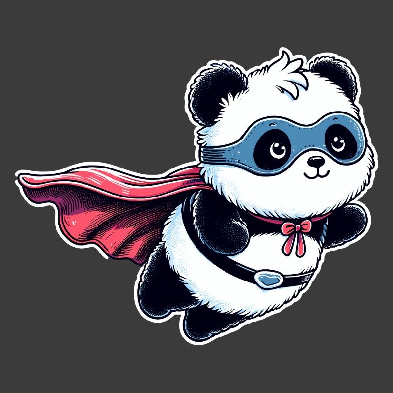 Panda Bär Helden Bärchen Superhelden Teddy