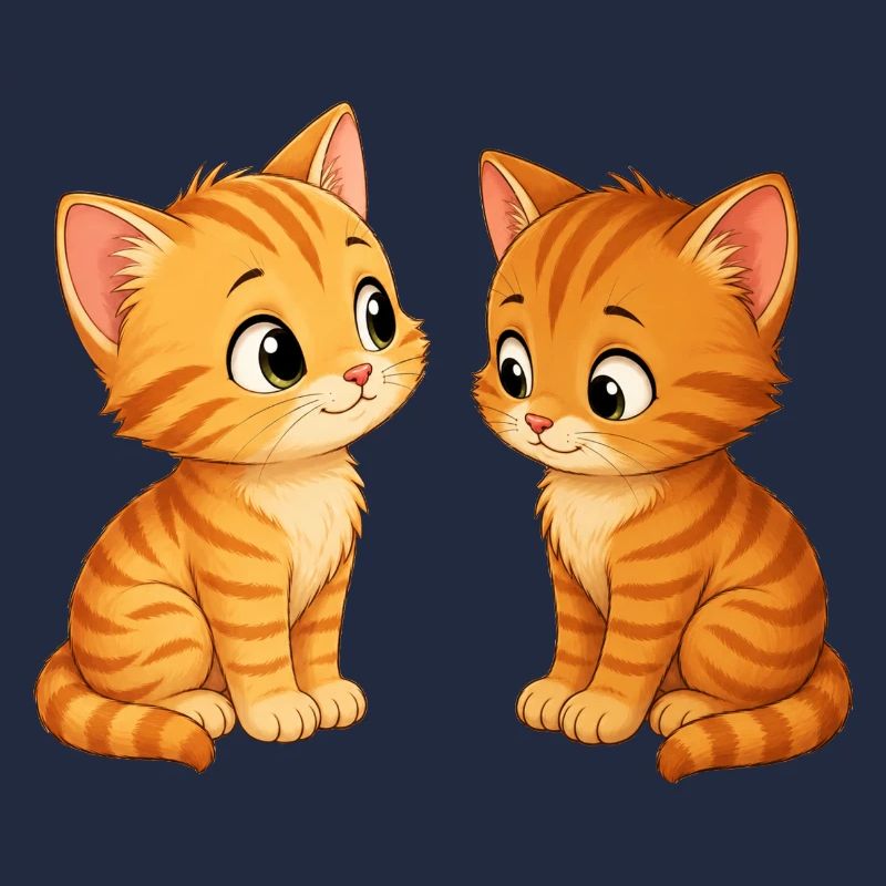 Deux mignons chatons