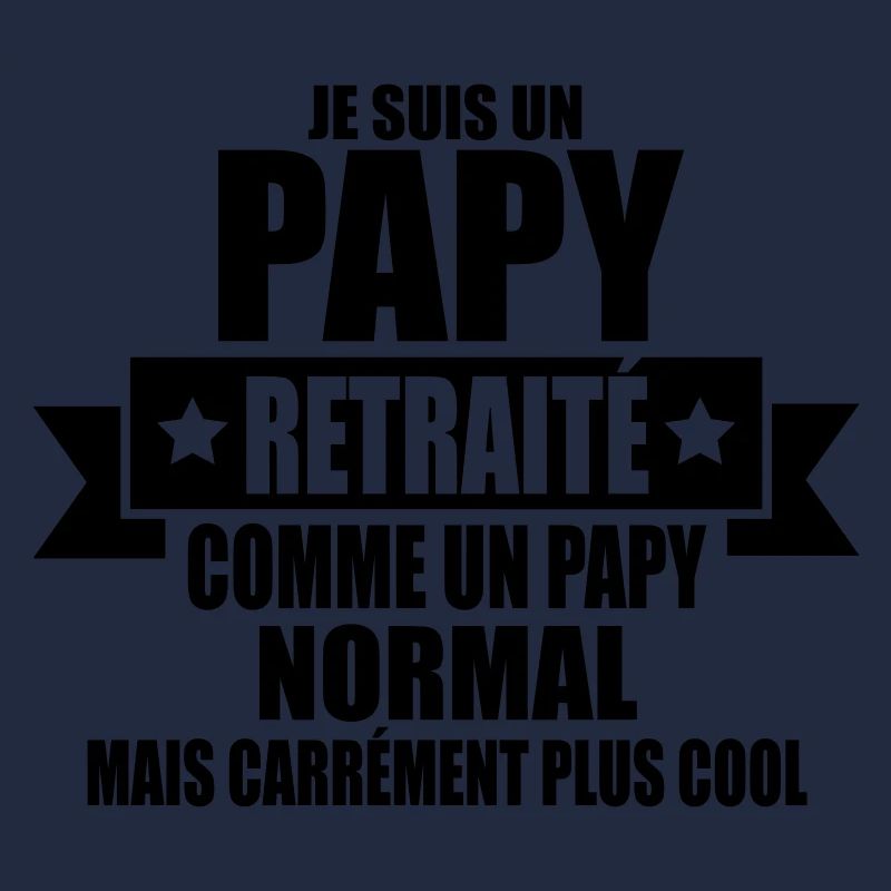 je suis un papy retraité