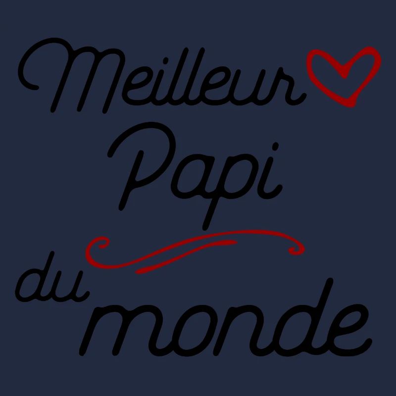 Meilleur papi t-shirt cadeau papy