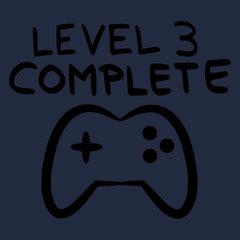 Level 3 completed 3rd birthday Three years