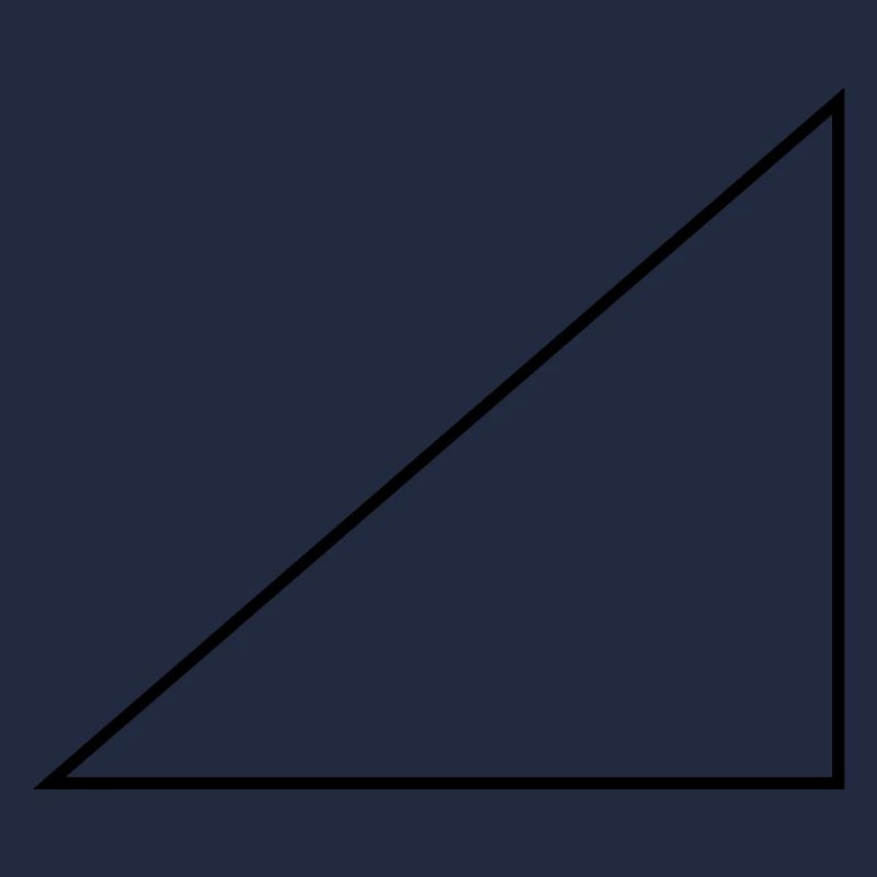 Triangle / / RW / / frame