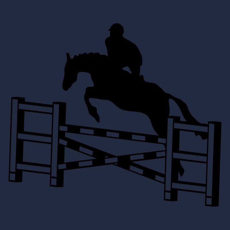 Pferd springend Hindernisses_c1