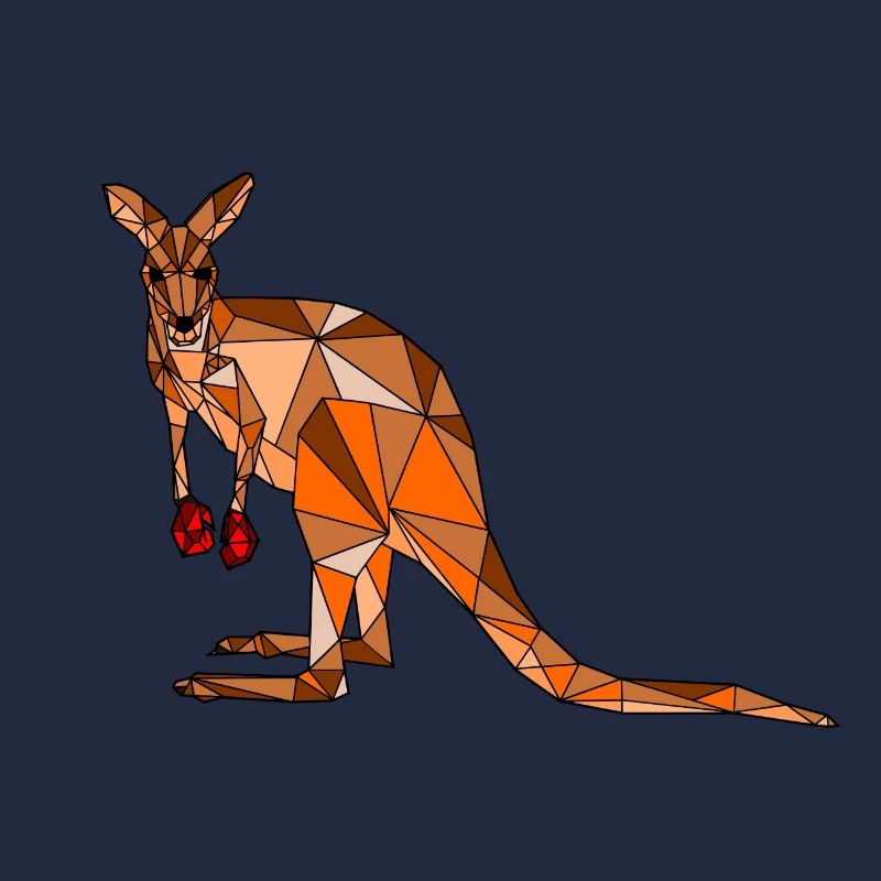 Kangourou blanc