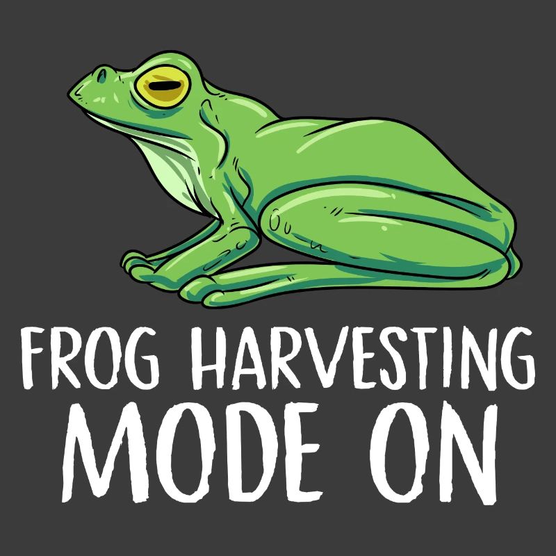 Mode de récolte de grenouilles sur Conception pour un chasseur de grenouilles