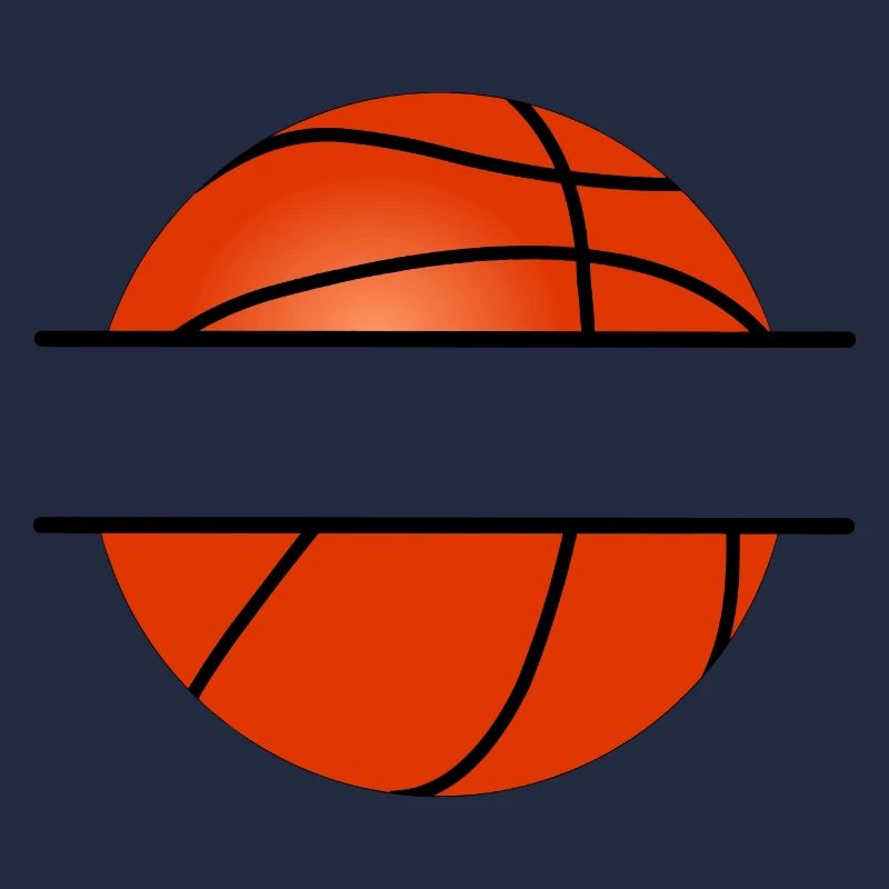 Basketball-Typenschild oder -Banner