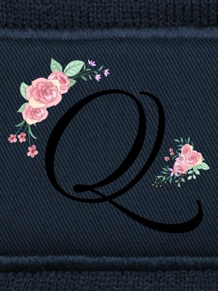 Buchstabe q Blumen