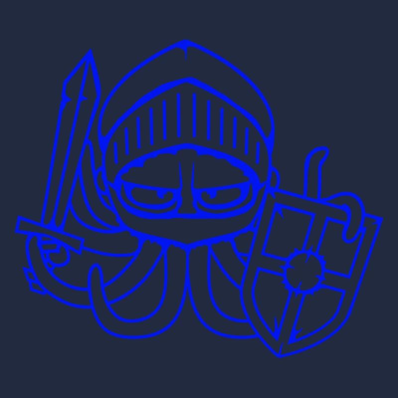 Octopus Knight Medieval Warrior Fighter Sword