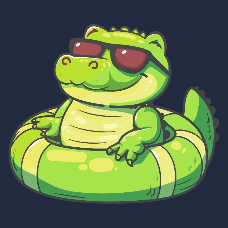 Alligator Comic Cool