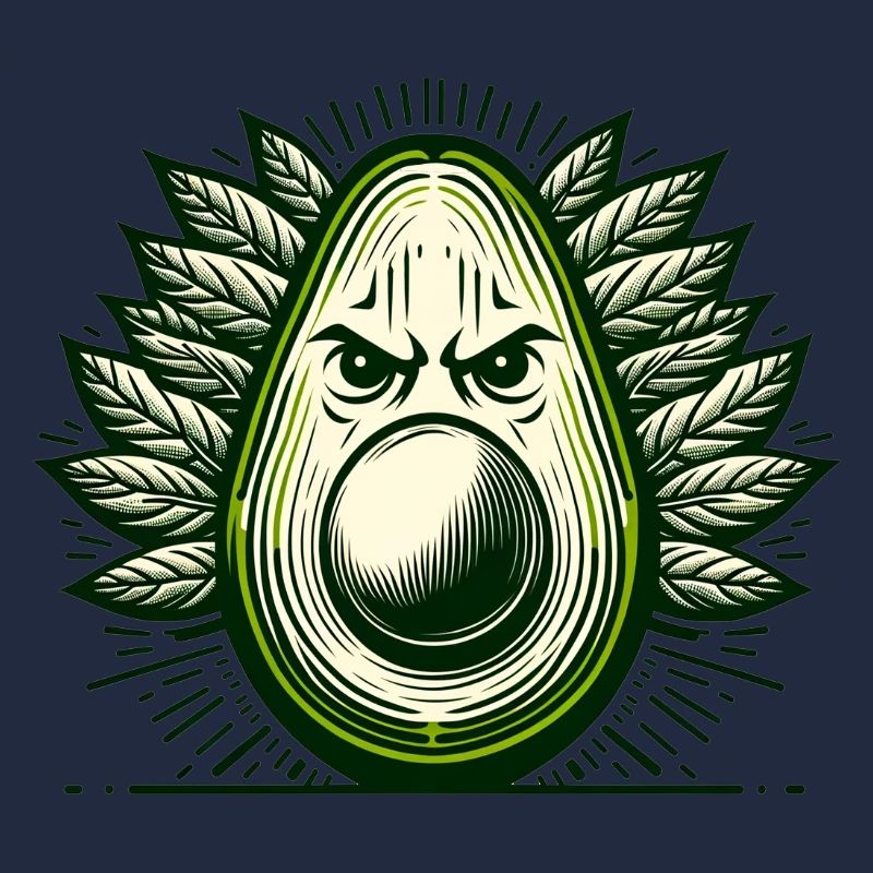 Avocado Warrior Face