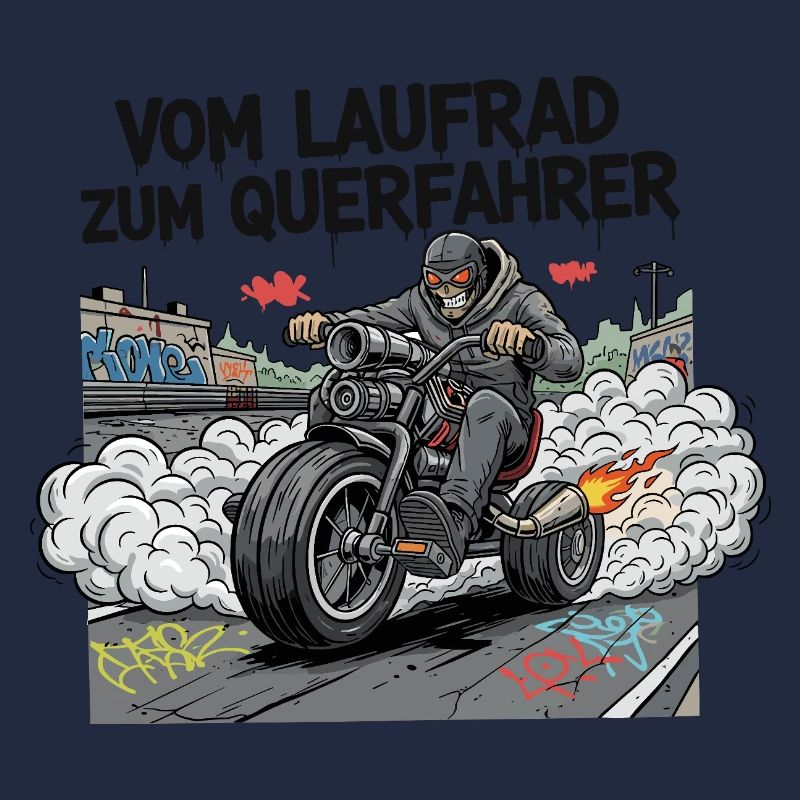 Vom Laufrad zum Querfahrer