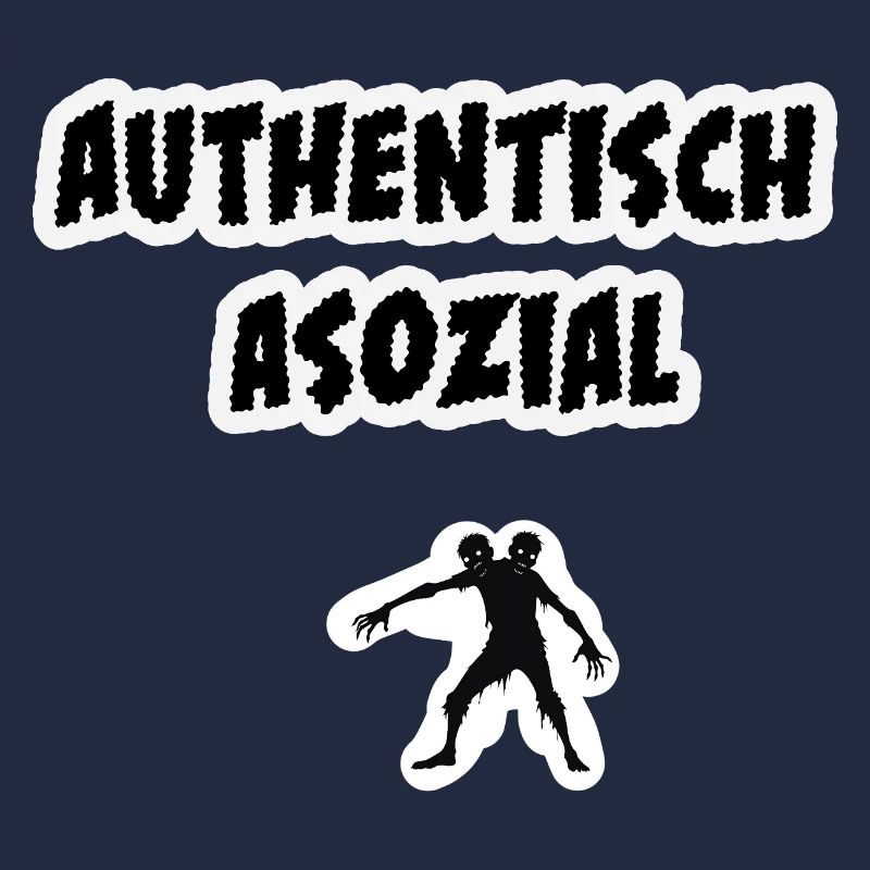 Authentisch Sozial Zombie Design