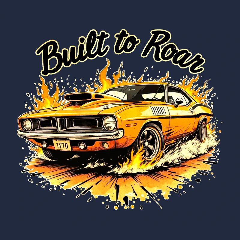 Built to Roar – 1970 Muscle Car Fire Drift