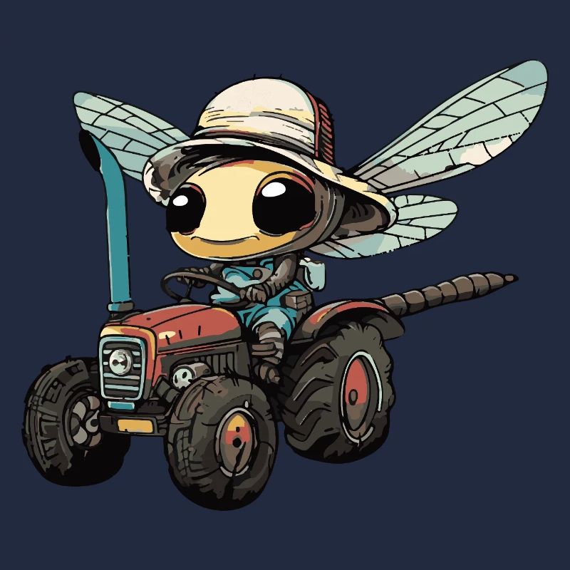 Exploitant de tracteurs libellules