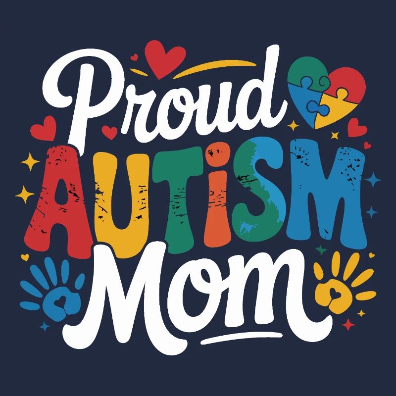 Stolze Autismus Mama
