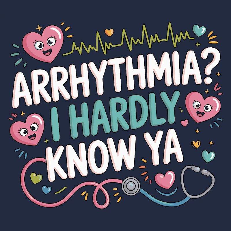 Cardiac Tech Arrhythmia I Hardly Know Ya Echo Tech