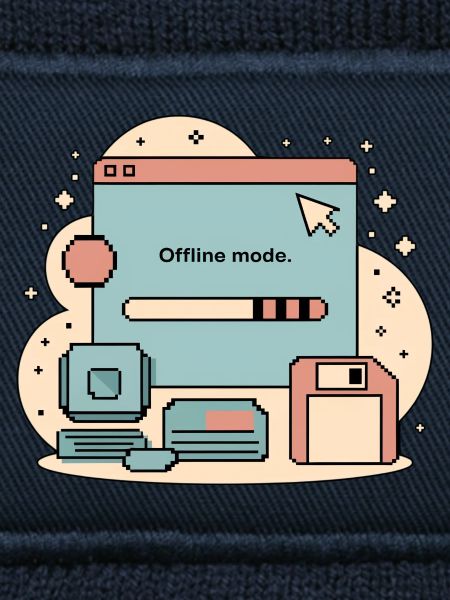 Offline Mode Retro Internet