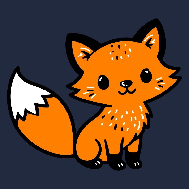 Fuchs Niedlich Comic