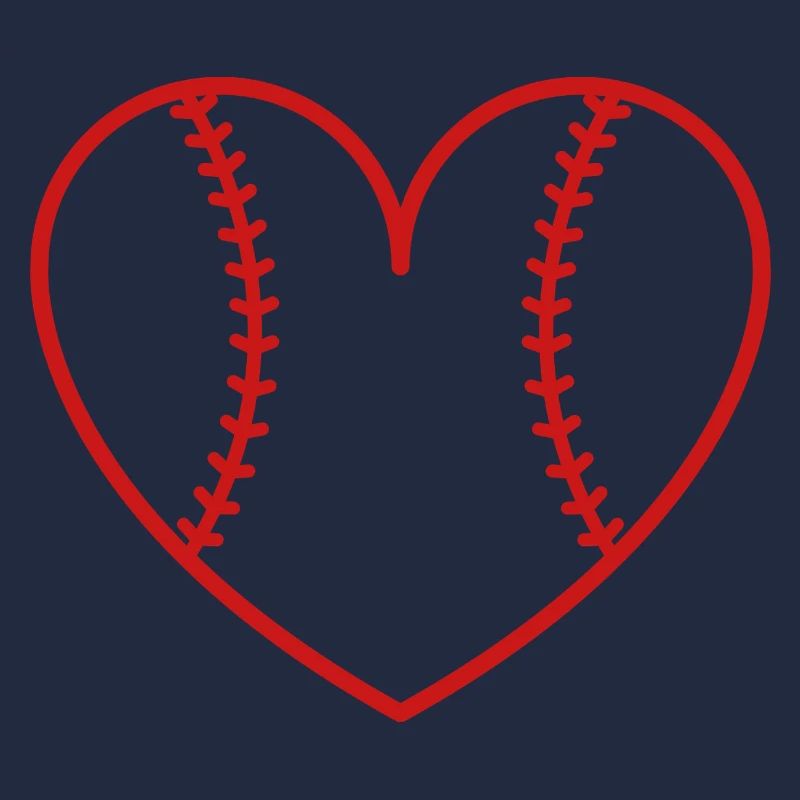Baseball-Softballherz