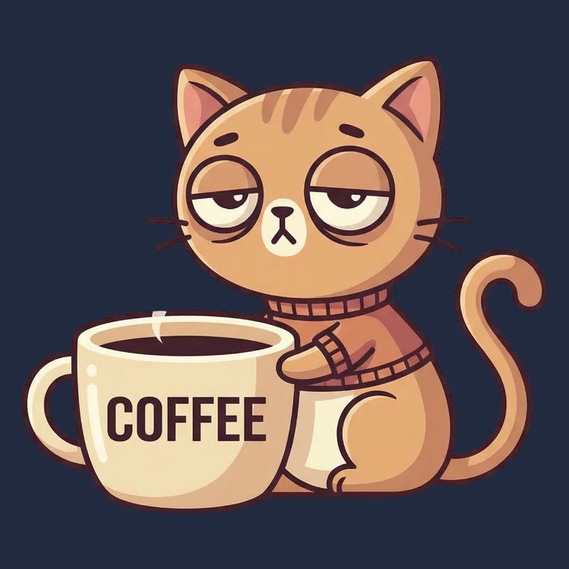 Kätzchen Kaffee Charm