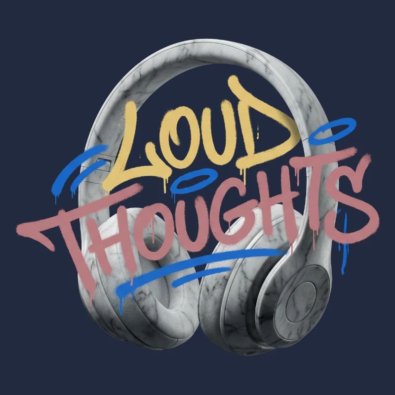 Loud Thoughts Graffiti