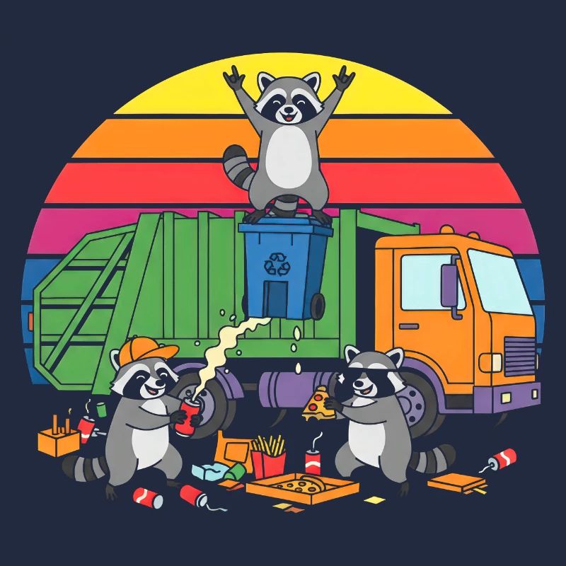 Recycling robbers in the rainbow