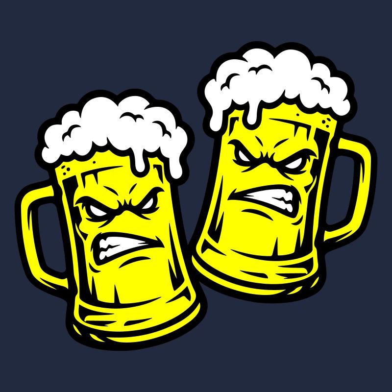 Bier Comic Bierglas