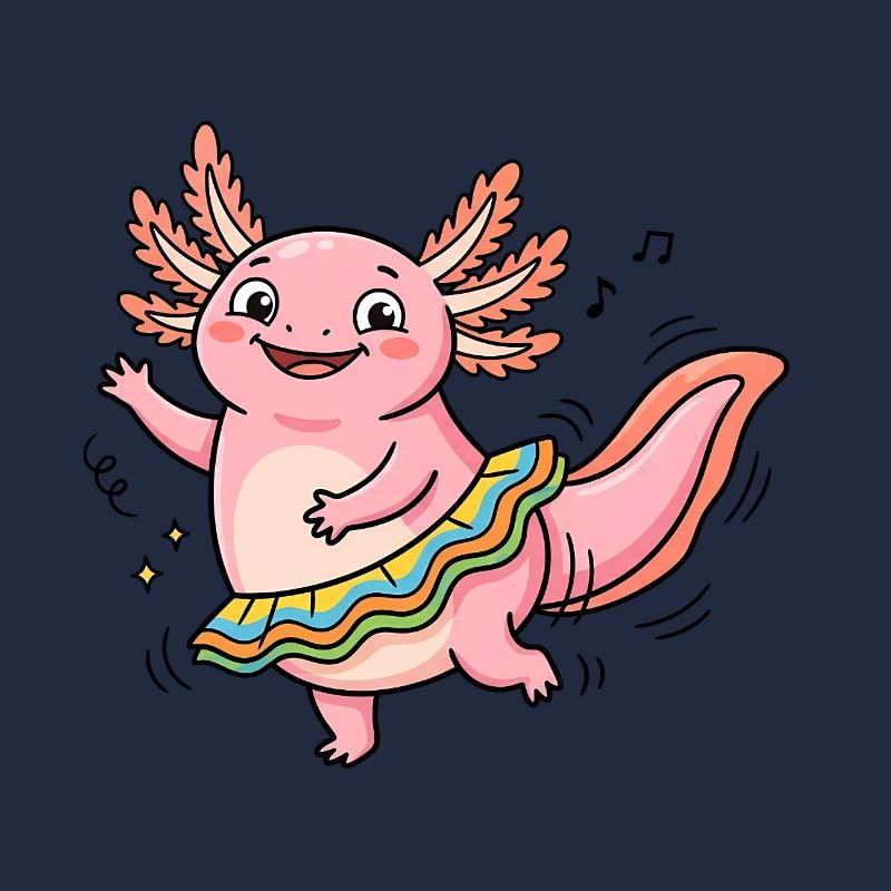 Dancing Queen Axolotl
