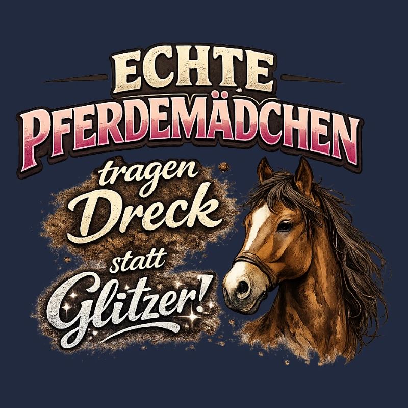 Echte Pferdemädchen: Dreck statt Glitzer