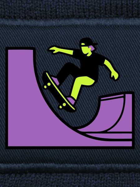 Skateboard Halfpipe Grafik