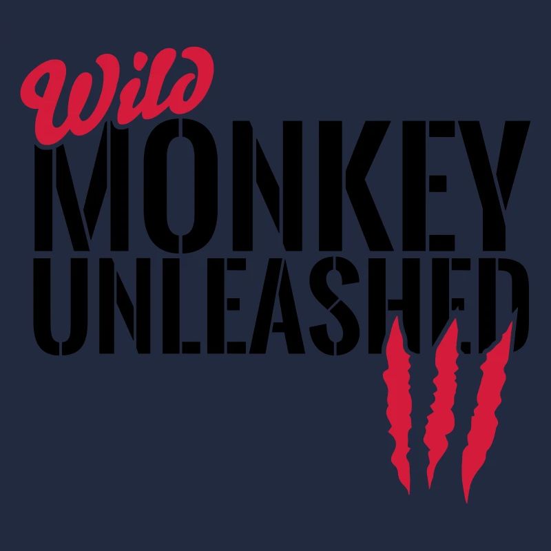 Wild monkey unleashed