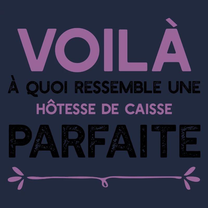Une Hôtesse de caisse parfaite cadeau