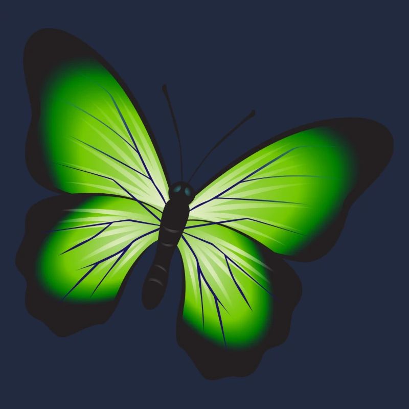 Ein schöner Schmetterling