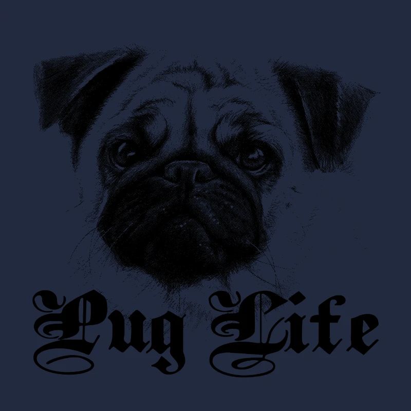 Mopsleben Schlepperleben Mopskopf