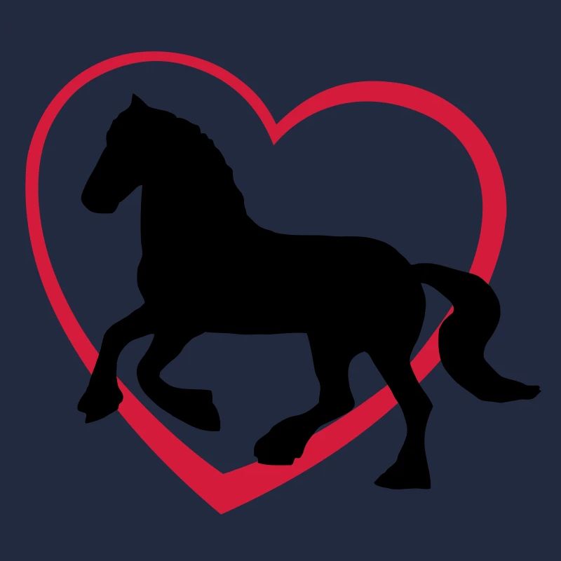 Frison Gypsy Cob ou le type de cheval avec le