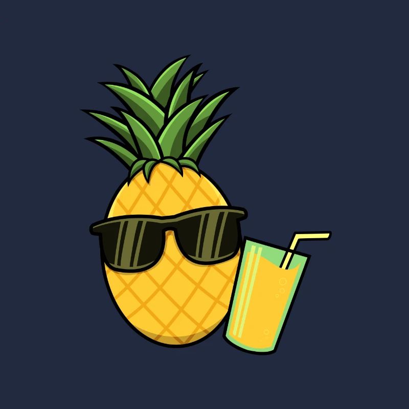 Cocktail d'ananas et d'ananas