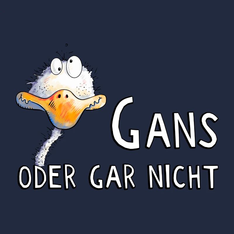 Gans Oder Gar Nicht I Gänse Wortspiel