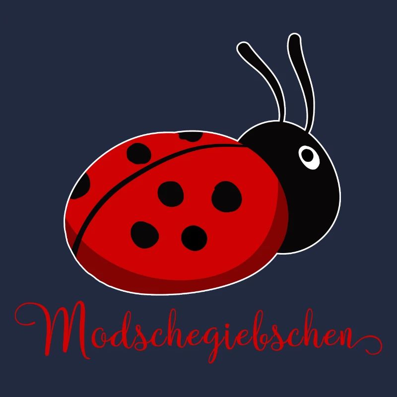 Modschegiebchen Marienkäfer Sächsisch Geschenkidee