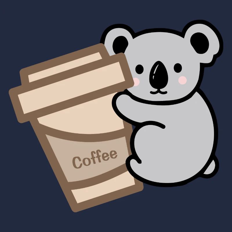 Koala Needs Coffee