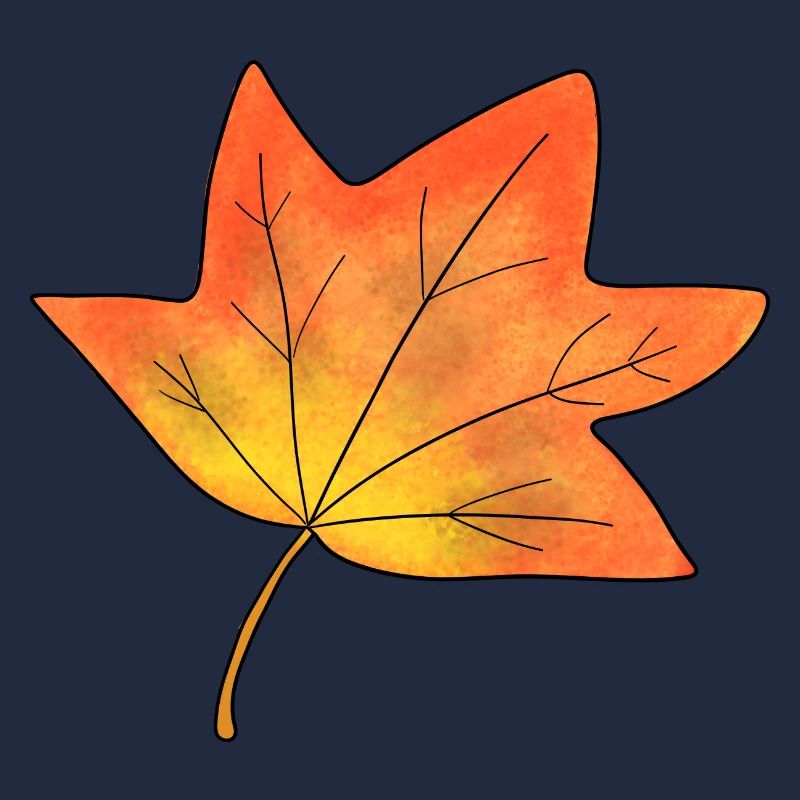 Autumn Leaf Maple Leaf