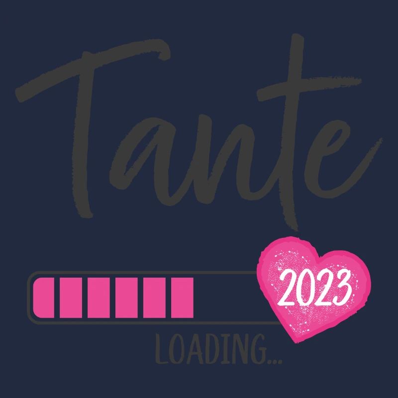 Tante Loading 2023 Herz Nichte Mädchen