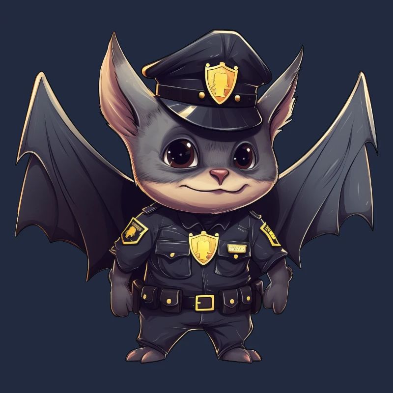 Fledermaus Polizei