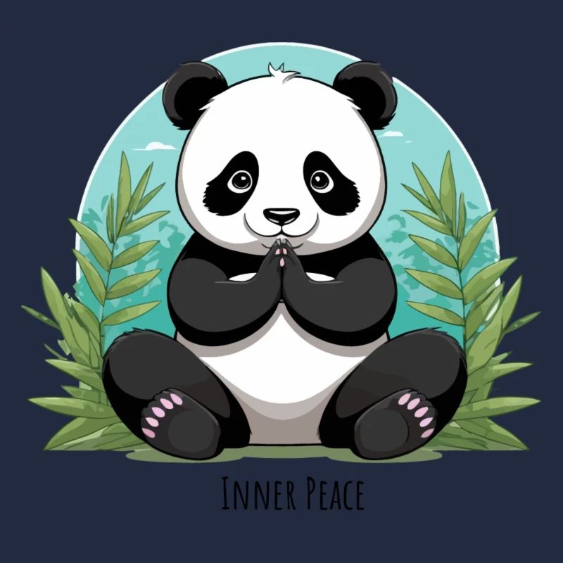 Inner Peace – Meditating Panda