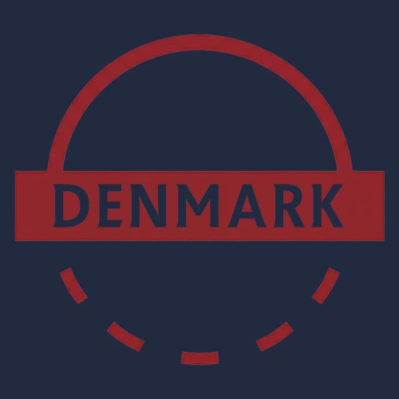 Dänemark Halbkreis Emblem