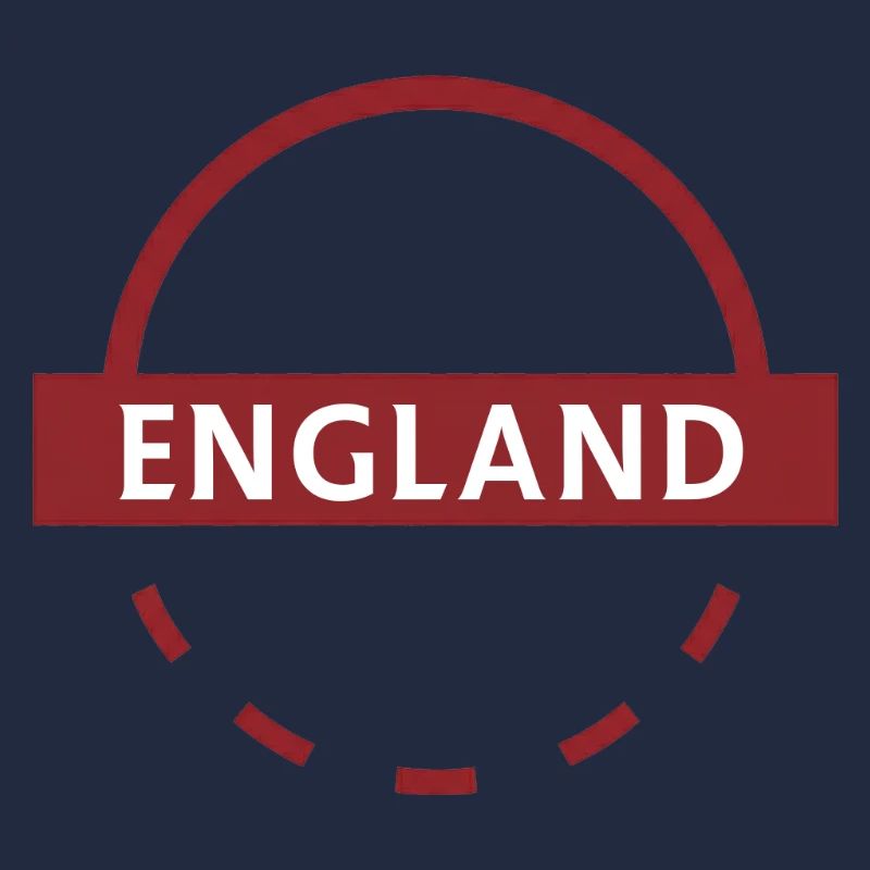 Rundes Abzeichen mit englischem Emblem