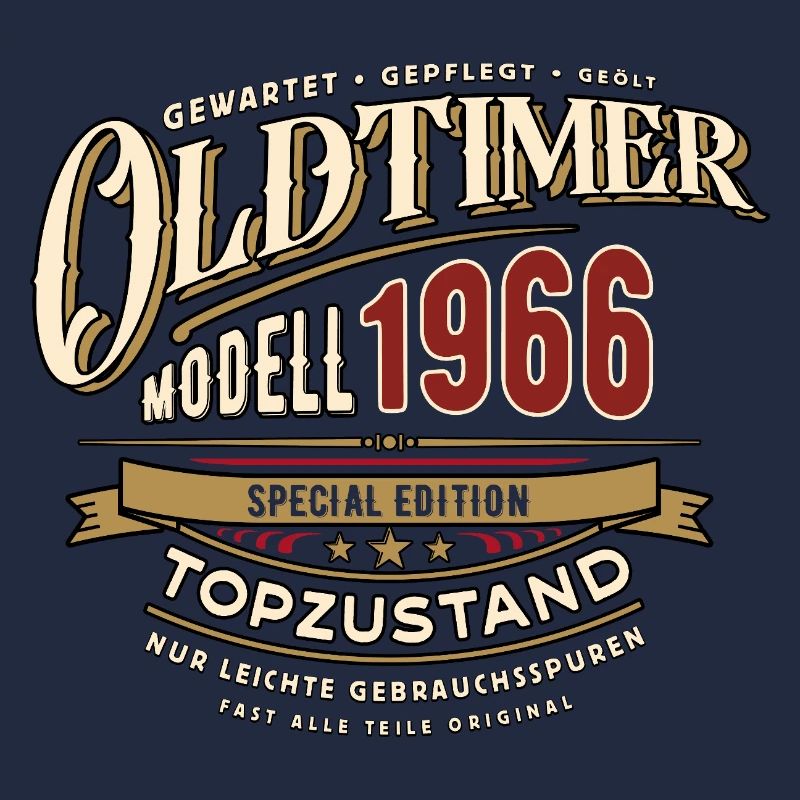 Oldtimer Modell 1966 | Geburtstag Geschenk
