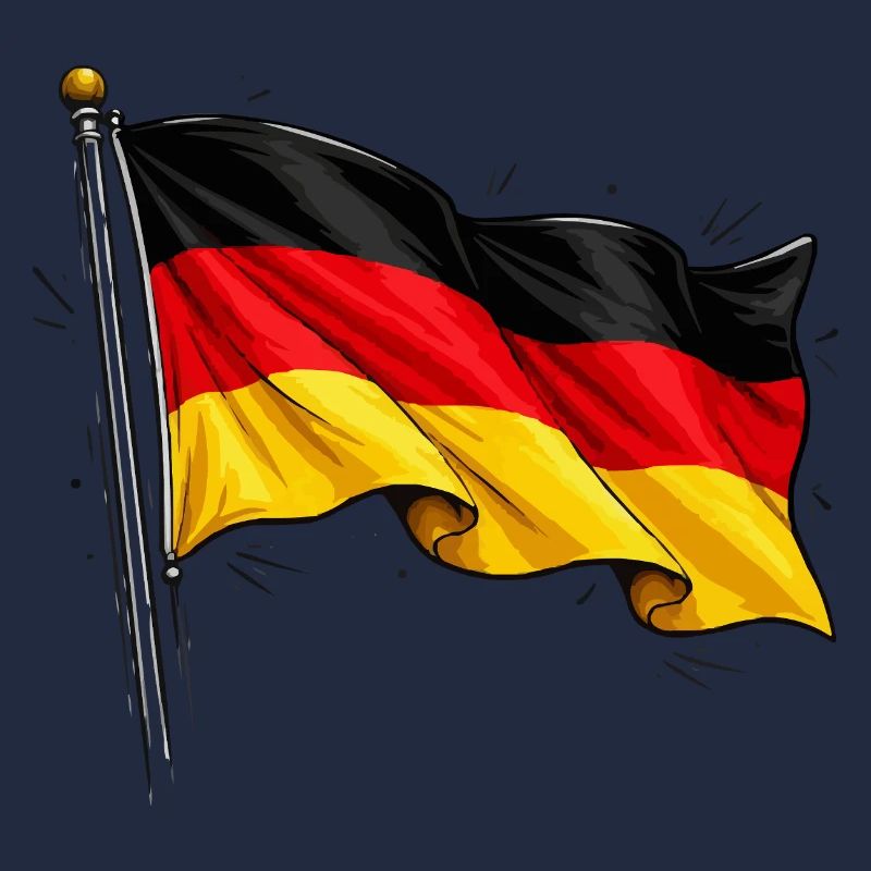 Drapeau allemand
